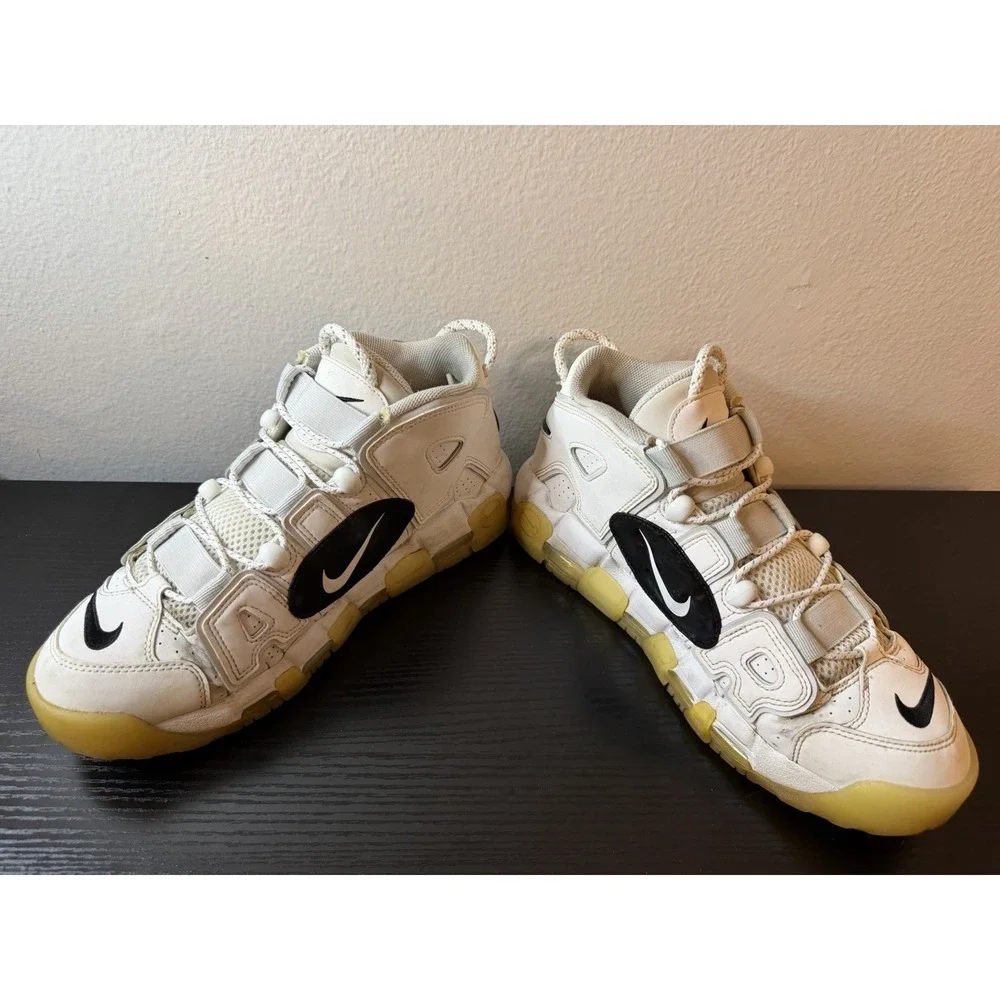 Size 9.5 - Nike Air More Uptempo '96 Copy Paste White Black 2022 Men's Shoes
